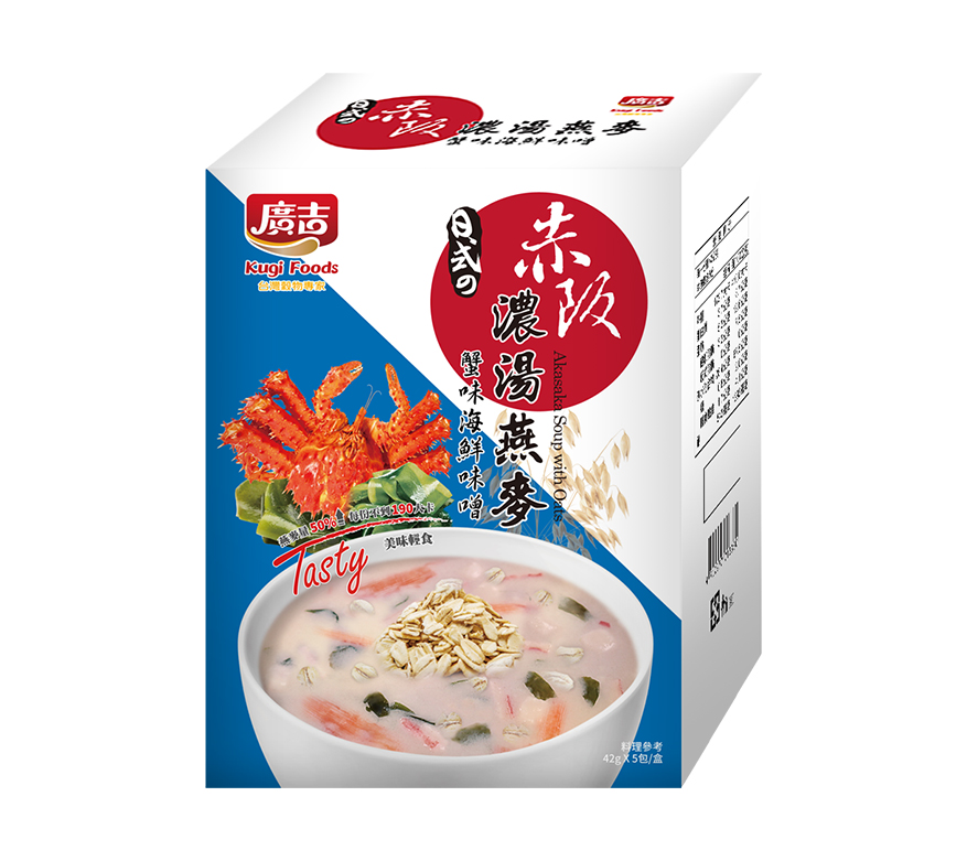 赤阪濃湯燕麥-蟹味海鮮味噌 Akasaka Soup with Oats-Crab Seafood Miso