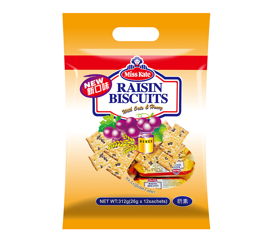 燕麥蜂蜜葡萄餅 Raisin Biscuit with Oat and Honey