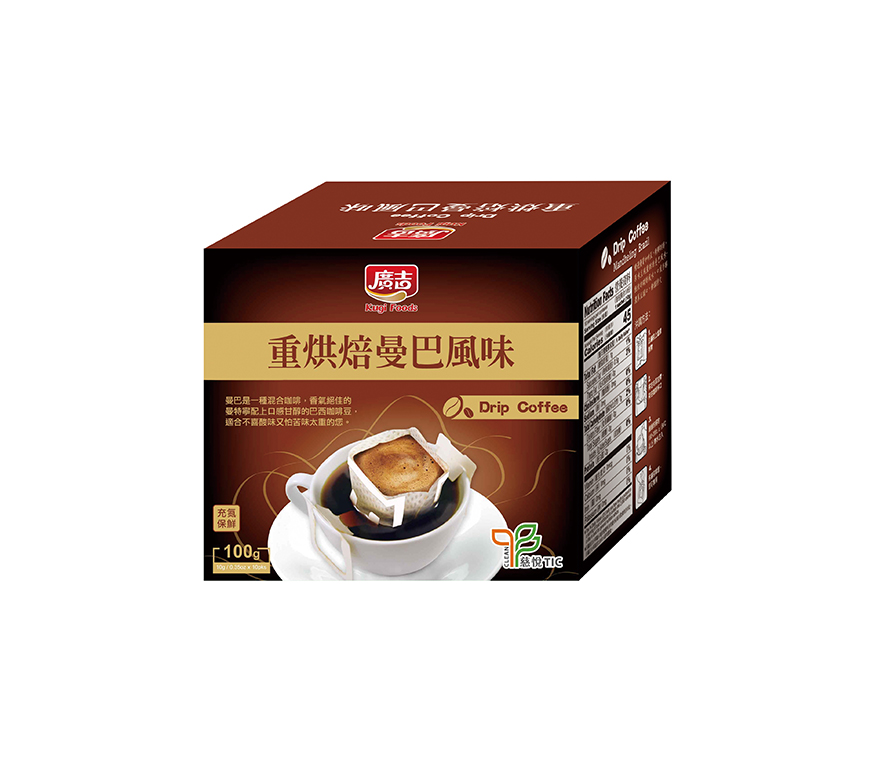 濾掛-重烘焙曼巴風味10入 Drip Coffee Mandheling Brazil