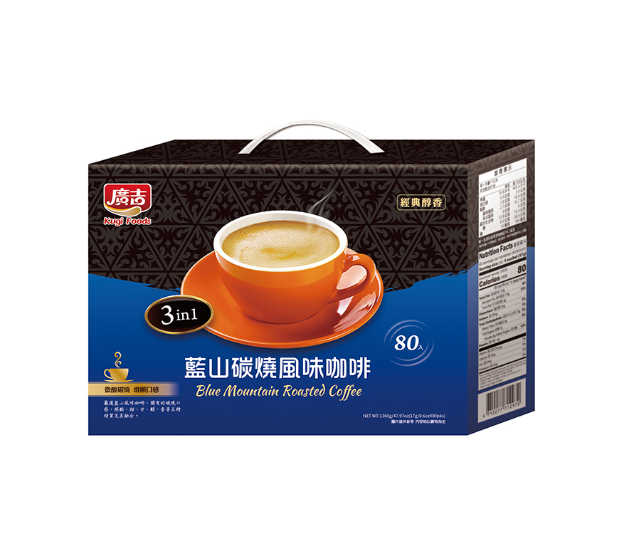 經典品味 藍山碳燒風味咖啡80入 Blue Mountain Roasted Coffee