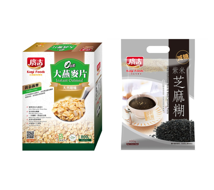 女王養顏秘方-大燕麥片800g*1+紫米芝麻糊*1