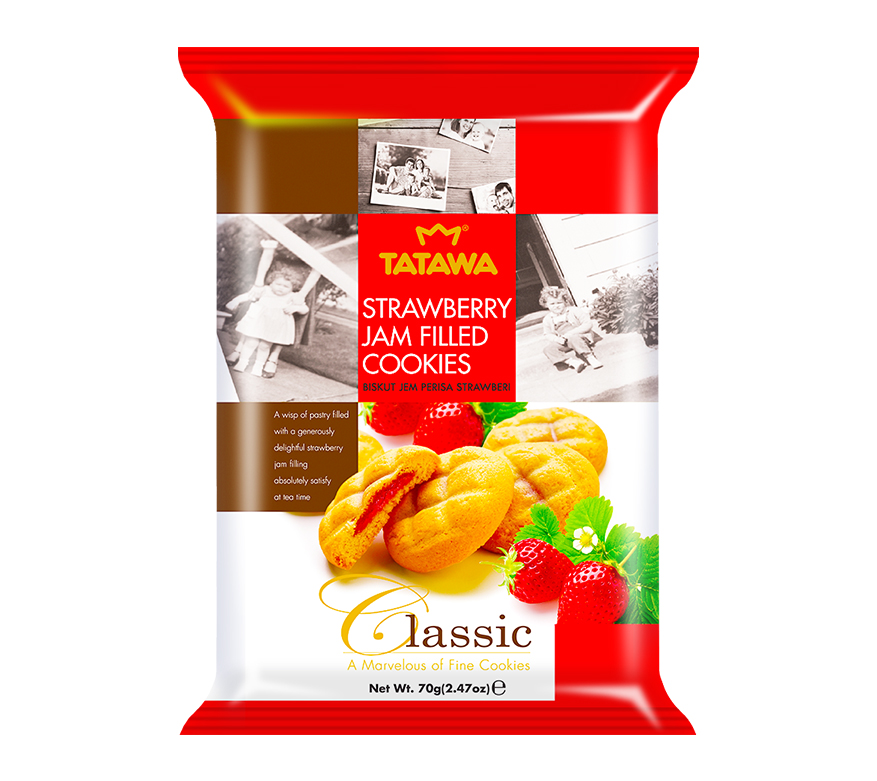 草莓風味夾心軟餅