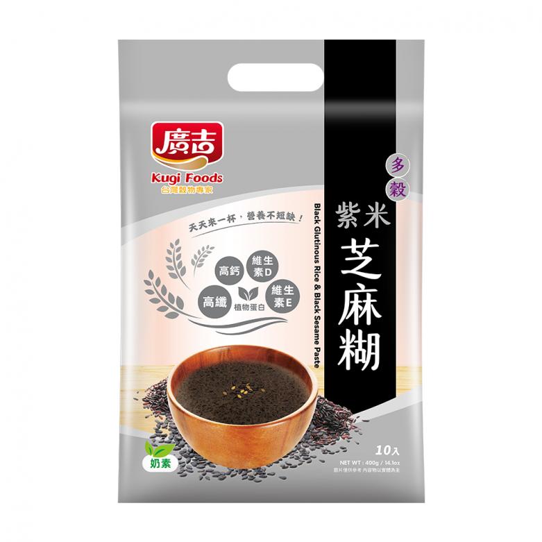 品豆-紫米芝麻糊 Black Sesame Dessert
