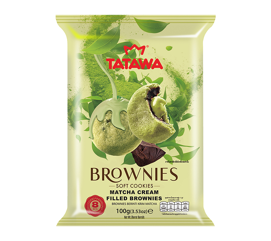 抹茶風味布朗尼